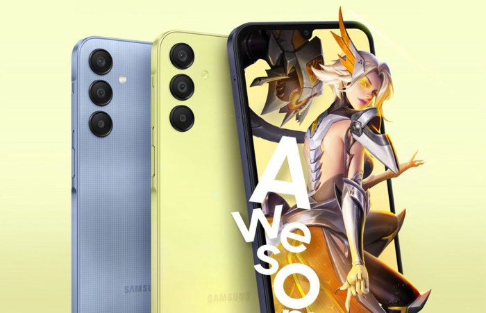 Desain Ramping Samsung Galaxy A15 2025