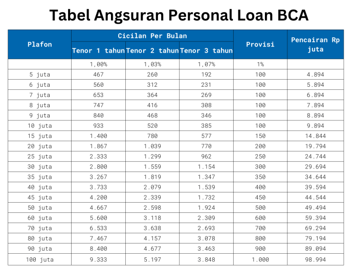 Pinjaman BCA Mikro 2025