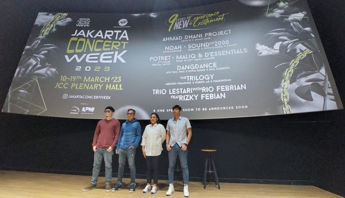 Konser Jakarta Januari 2025