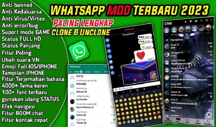 Aplikasi Whatsapp Mod 2025