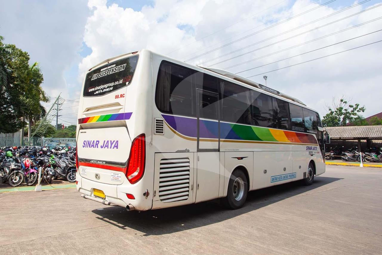 Harga Tiket Sinar Jaya Lebaran 2025