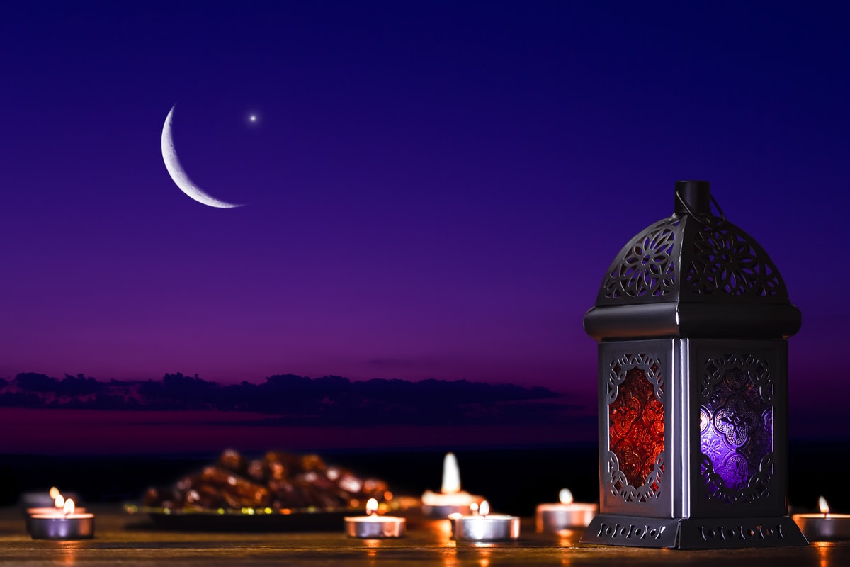 Eid mubarak ramadan fitr islam mosque Tinggi Hilal Idul Fitri 2025
