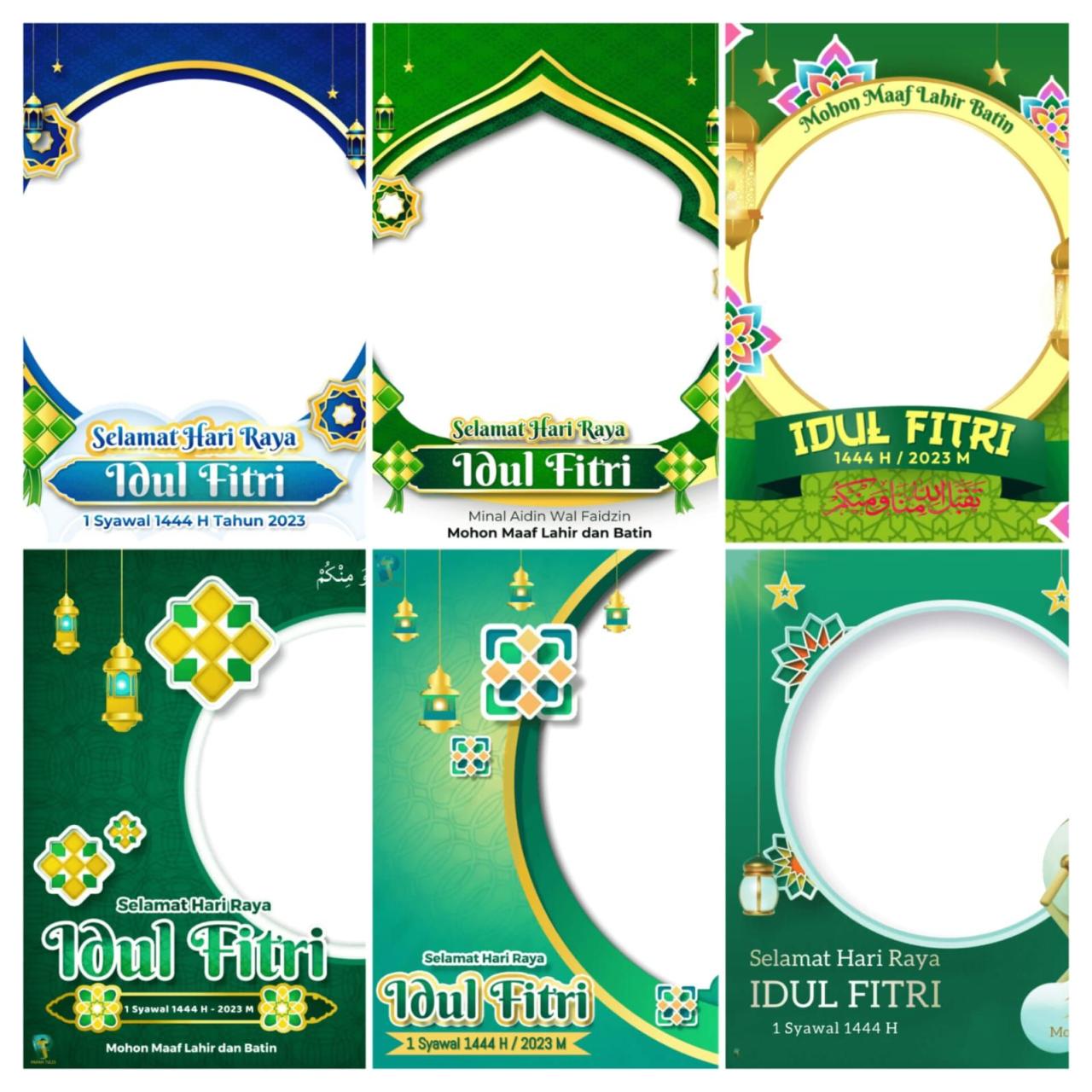 Twibbon Idul Fitri 2025 Terbaru Gratis