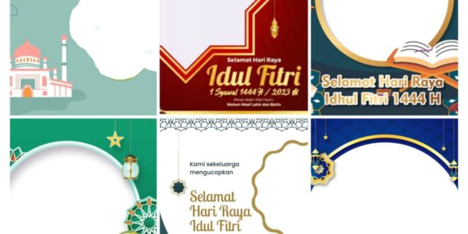 Template Ucapan Selamat Idul Fitri 2025