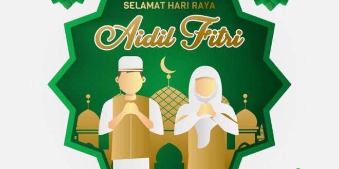 Gambar Kartun Idul Fitri 2025