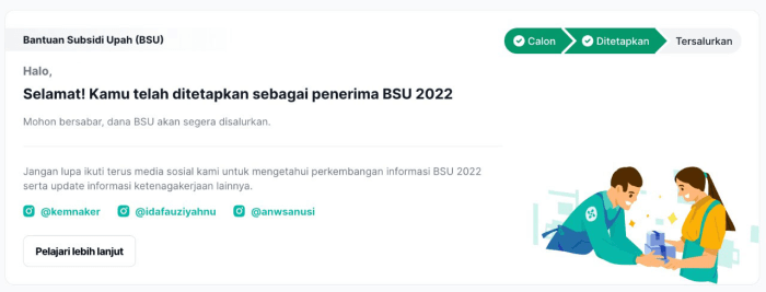 Ketenagakerjaan bpjs bsu menaker pencairan Ketenagakerjaan bpjs bsu menaker pencairan