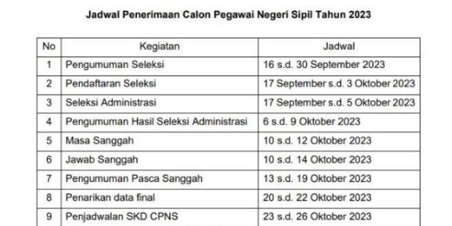 Akun CPNS 2025