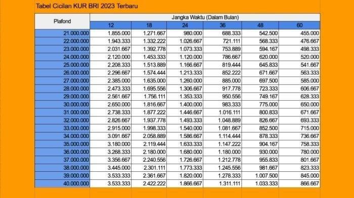 Kapan Keluar KUR BRI 2025