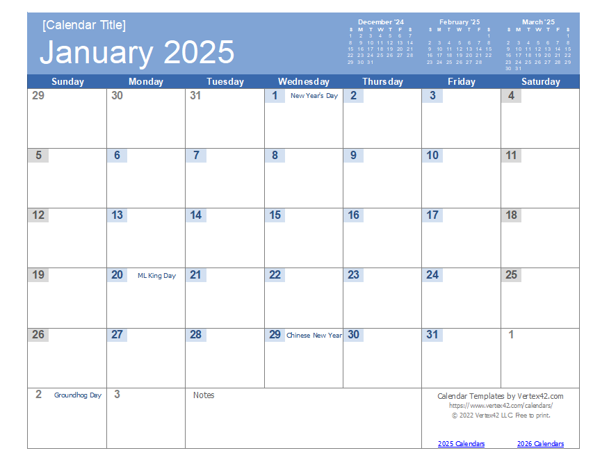 Calendar holidays choose board printable Jadwal Mudik Gratis 2025