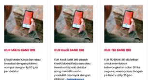 Bri kur plafon pinjaman daftar juta pontianak