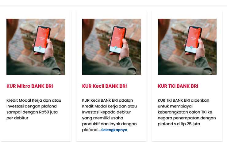 Bri kur plafon pinjaman daftar juta pontianak