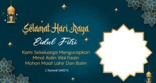 Template Video Ucapan Idul Fitri 2025