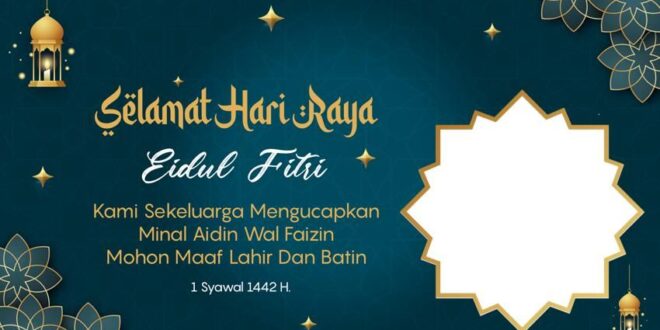 Template Video Ucapan Idul Fitri 2025