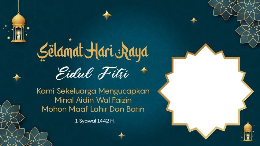 Template Video Ucapan Idul Fitri 2025