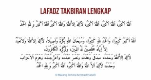 Video Takbiran Idul Fitri 2025