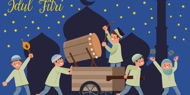 Idul Fitri 2025 Kartun