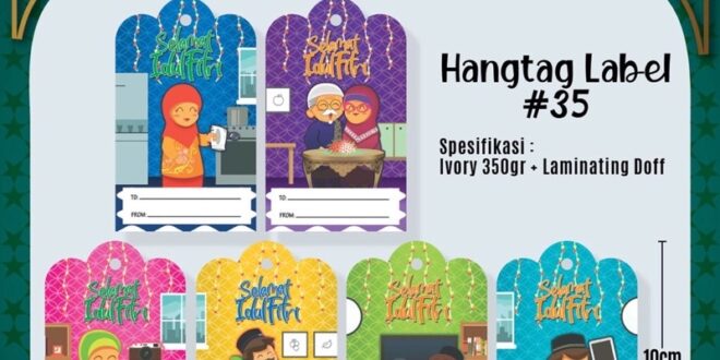 Hang Tag Idul Fitri 2025