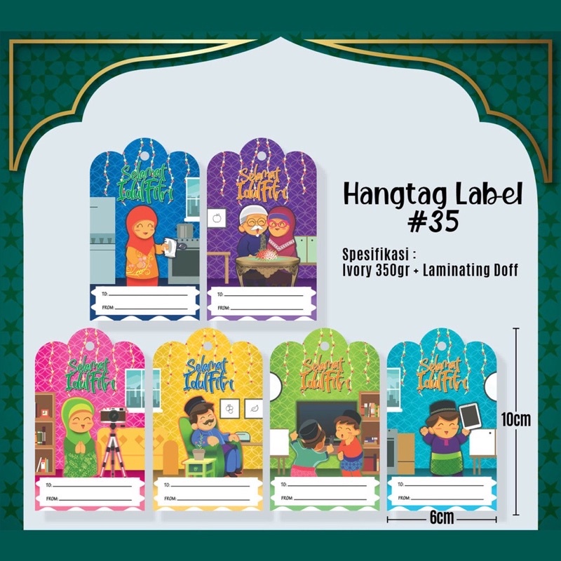 Hang Tag Idul Fitri 2025