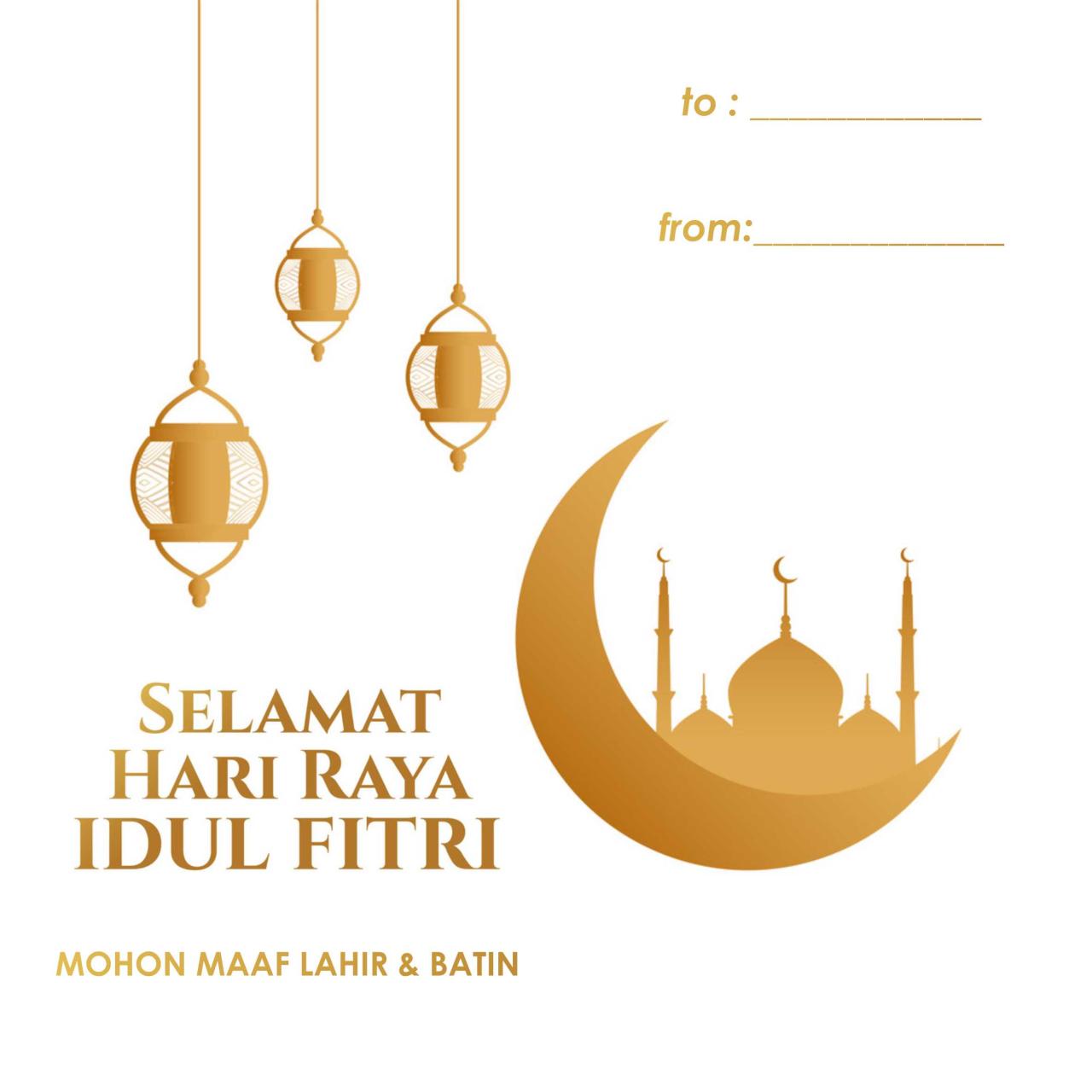 Kata Kata Idul Fitri 2025 Buat Pacar