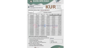 KUR Bank Bpd Bali 2025