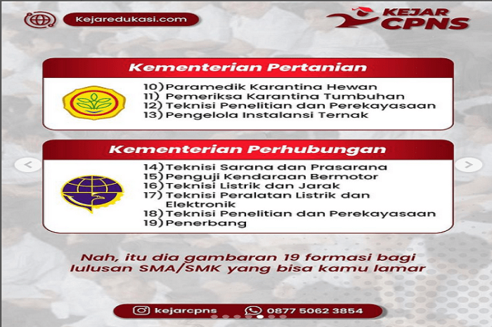 Link Pendaftaran CPNS 2025 Lulusan SMA