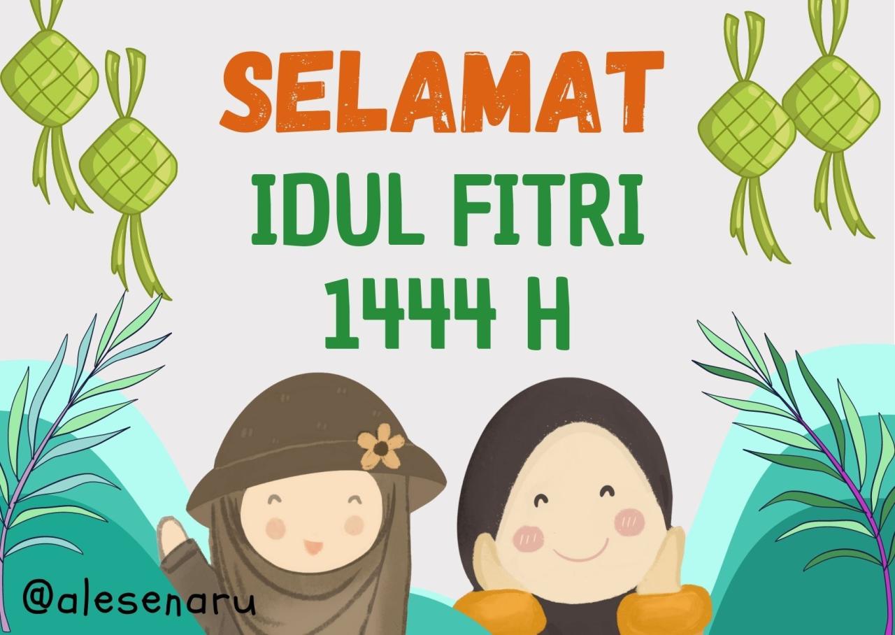 Gambar Ucapan Idul Fitri 2025