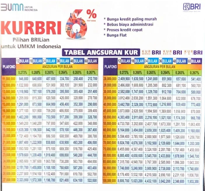 Syarat Pinjam KUR BRI 2025