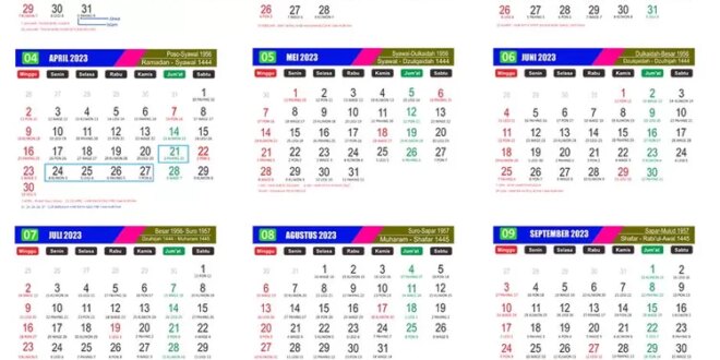 Jadwal Idul Fitri Muhammadiyah 2025