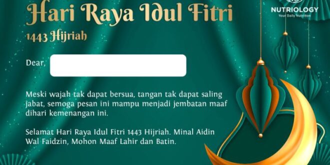 Contoh Ucapan Hari Raya Idul Fitri 2025