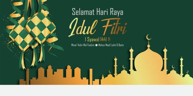 Baliho Ucapan Idul Fitri 2025