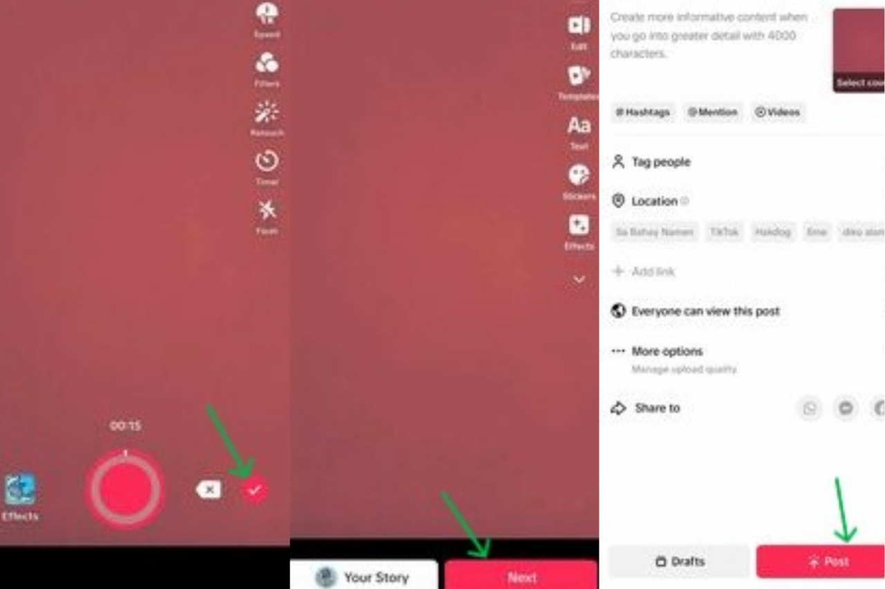 Bagaimana cara menggunakan filter di TikTok?