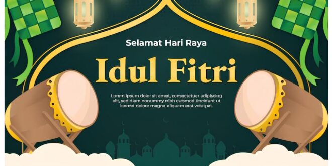 Gambar Bergerak Idul Fitri 2025