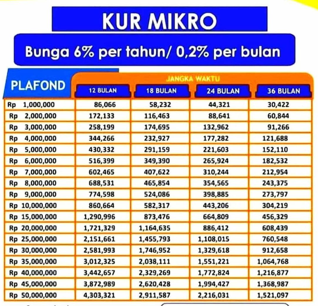 Bank BRI KUR 2025