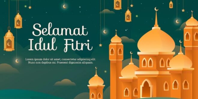Background Foto Idul Fitri 2025