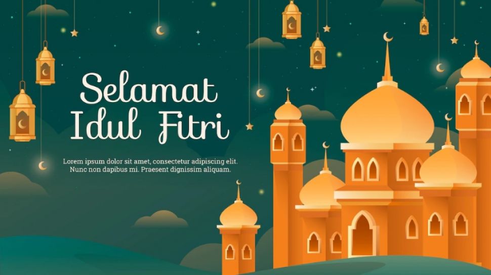 Background Foto Idul Fitri 2025