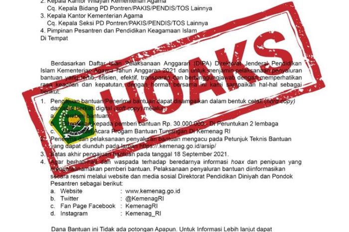 Juknis Bantuan Bop Pesantren 2025
