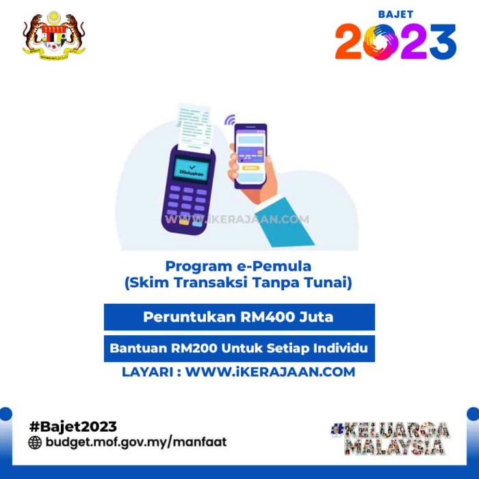 Bantuan E Wallet Rm300 2025