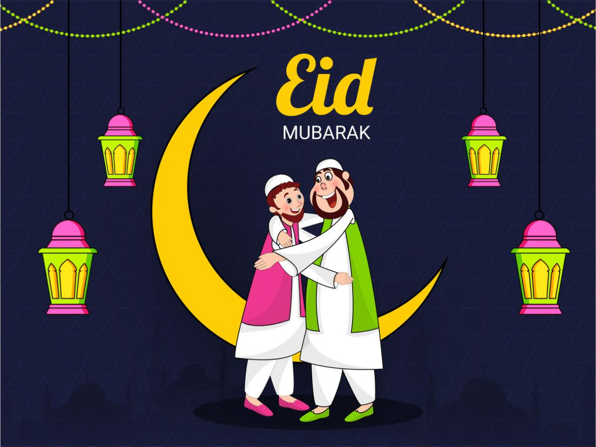 Minal Aidin Wal Faizin Kartu Ucapan Idul Fitri 2025