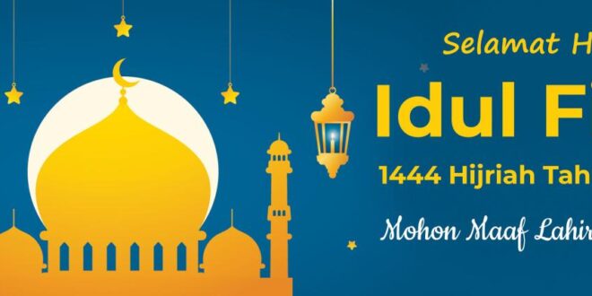 Contoh Banner Ucapan Idul Fitri 2025