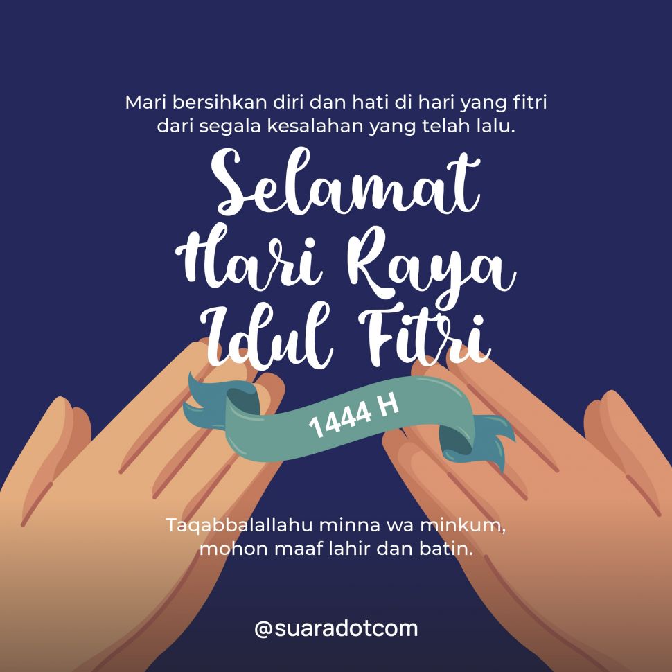 Gambar Ucapan Idul Fitri 2025
