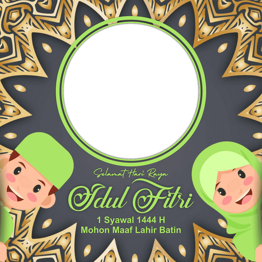 Twibbon Idul Fitri Kemendesa 2025