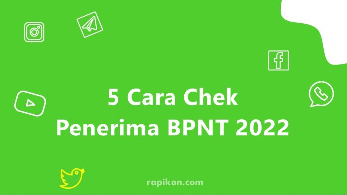 Cek Bantuan BPNT Februari 2025