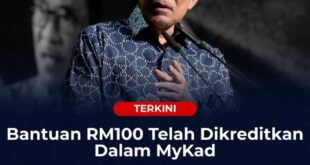 Semak Bantuan Rm100 Mykad 2025