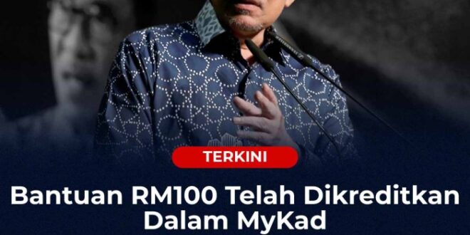 Semak Bantuan Rm100 Mykad 2025