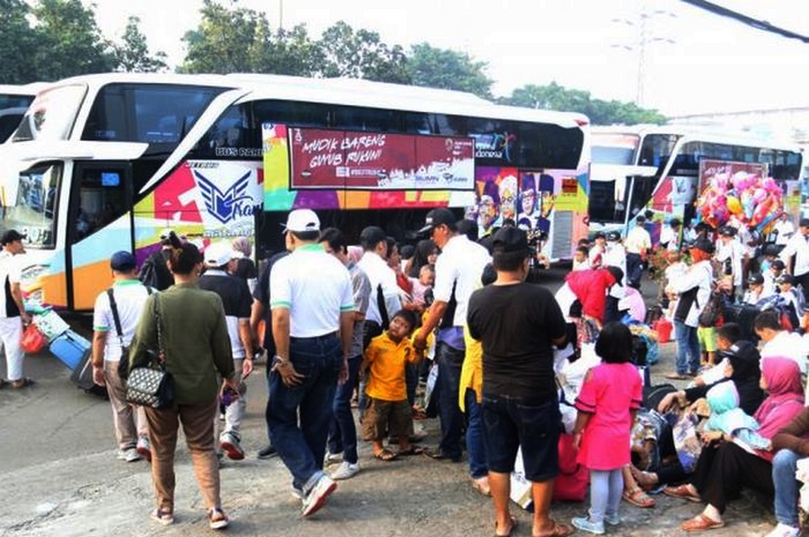 Mudik Gratis Kemenhub 2025 Moda Bus