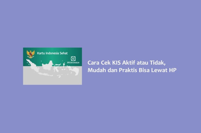Cek KIS Bantuan 2025