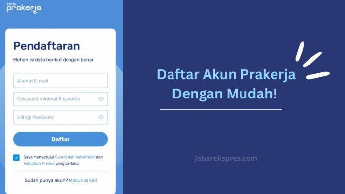 Cara Daftar Bantuan Prakerja 2025