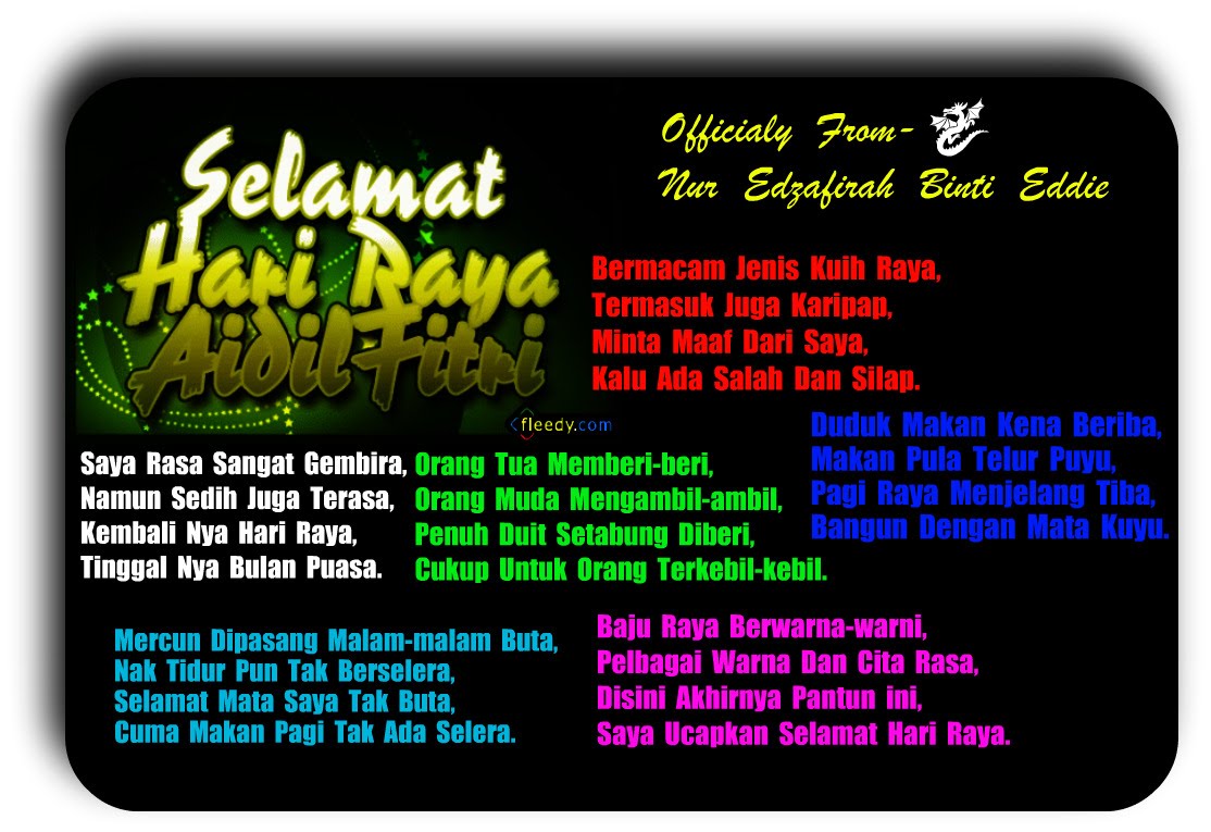 Pantun Selamat Idul Fitri 2025