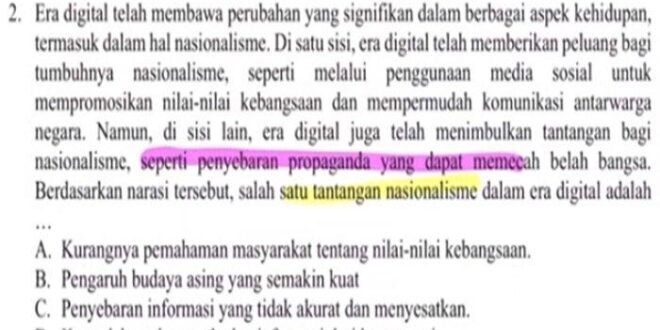 Soal Twk CPNS 2025