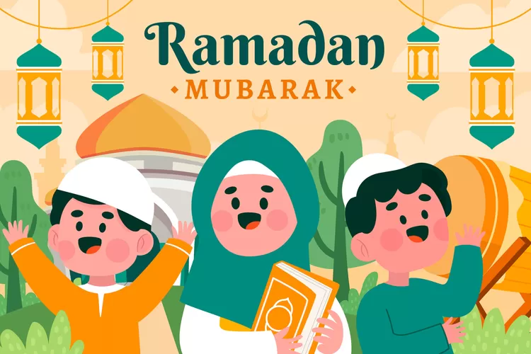 Gambar Kartun Ramadhan 2025
